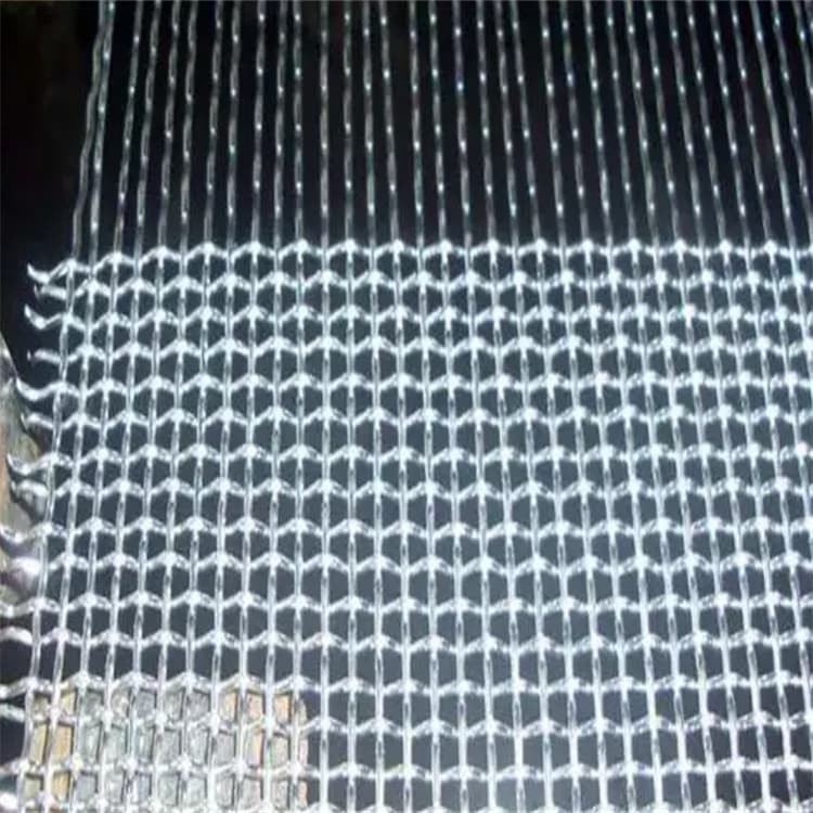 Rete metallica ondulata zincata