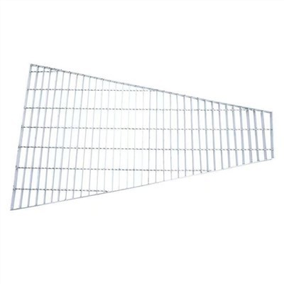 Griglia in acciaio a forma speciale