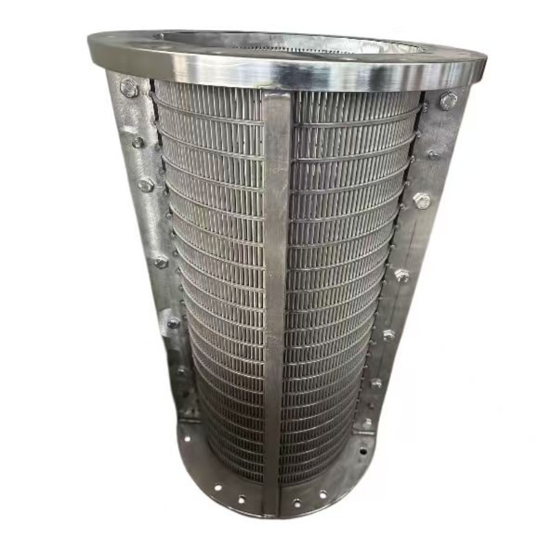 Tubo per schermatura a cuneo